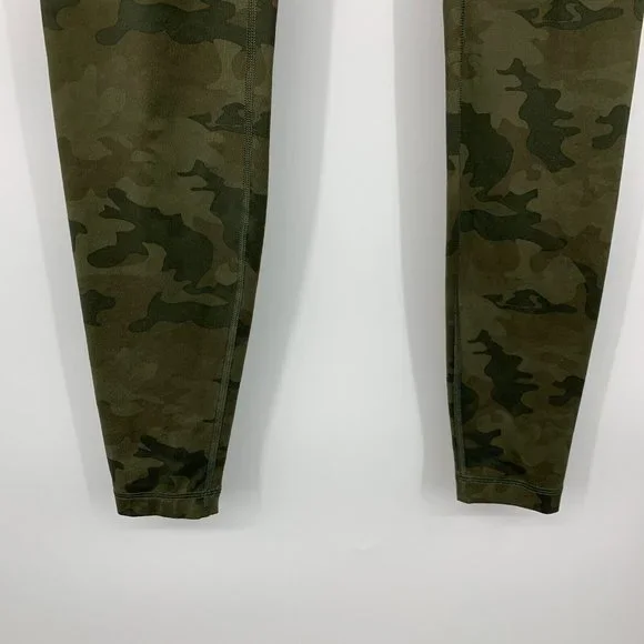 Lululemon Leggings Camo Wunder Under Pant Savasana Full On Luxtreme - Picture 7 of 12